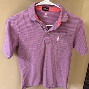 Johnnie-O Striped Polo Shirt